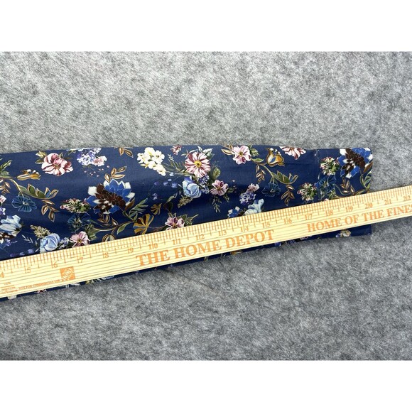 Murano Shirt Men’s Medium Floral Slim Fit Button Up Long Sleeve 100% Cotton - Picture 7 of 9